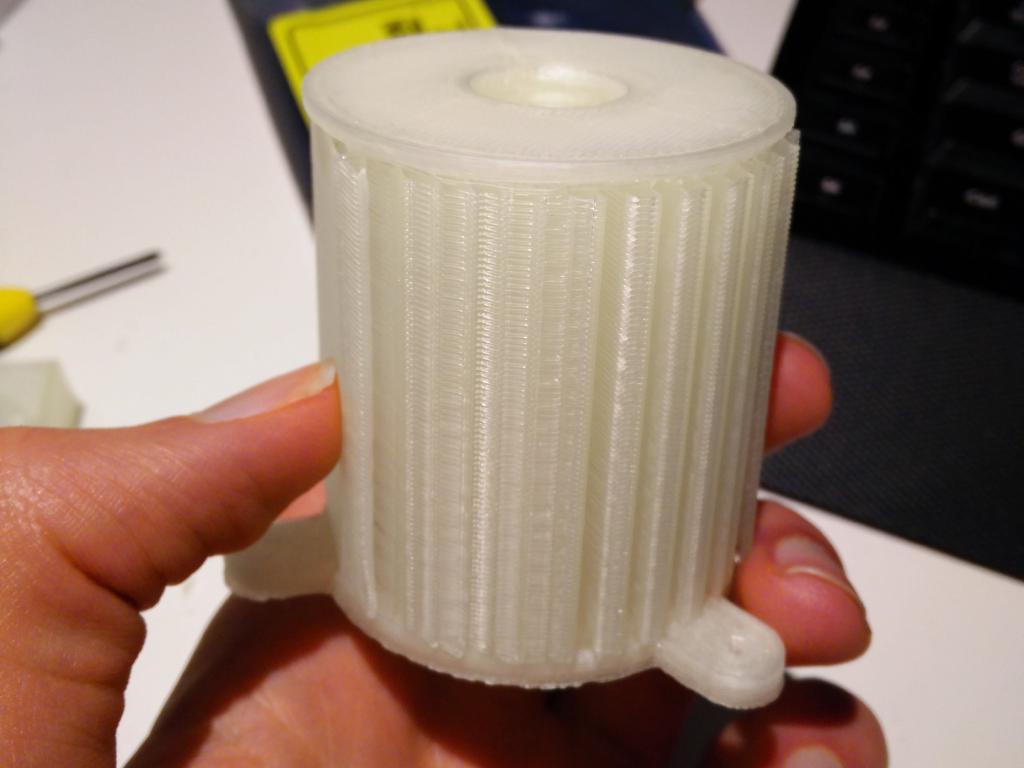 Image of a 3D printed spool.